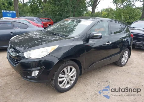 2012 Hyundai Tucson Limited из США, поврежденный, VIN KM8JU3ACXCU519889